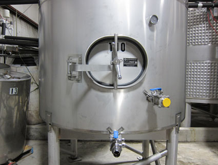 blending tank/type 316 stainless